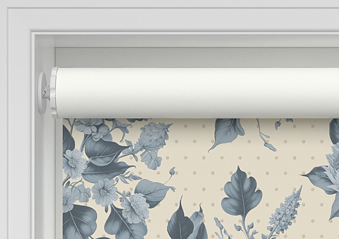 Pensford, Penn Bouquet Raffs Blue - Twist&Fit Roller Blind - Image 9